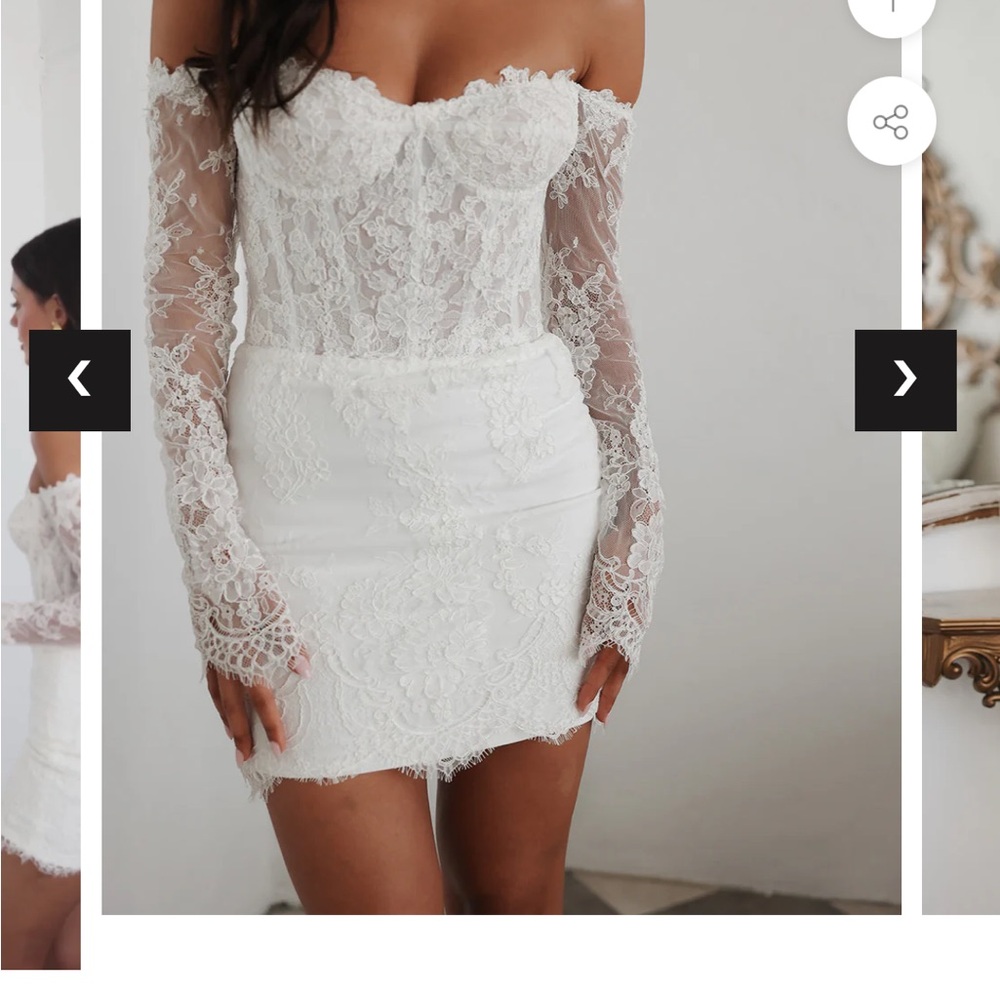 MADELINE MINI DRESS - UNTAMED PETALS BY AMANDA JUDGE